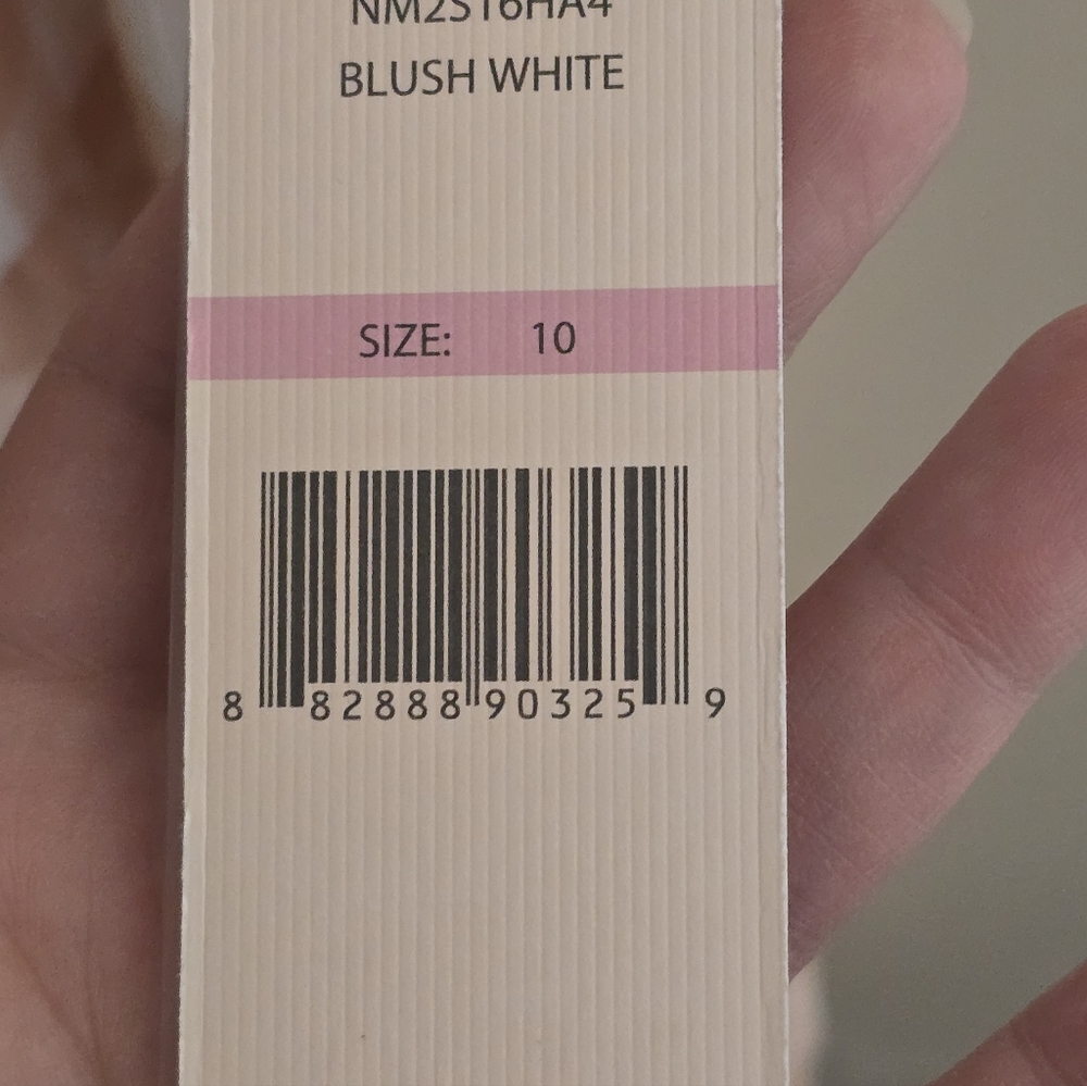 NWT NANETTE LEPORE Blush Gingham Dress - Picture 4 of 10